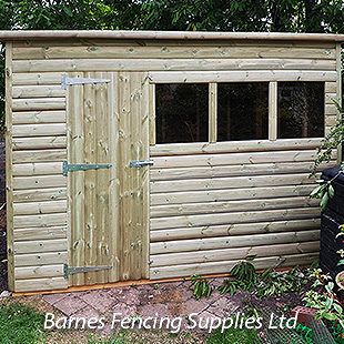 Barnes Pent Shed