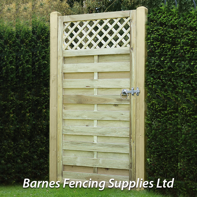 Horizontal Lattice Top Gate